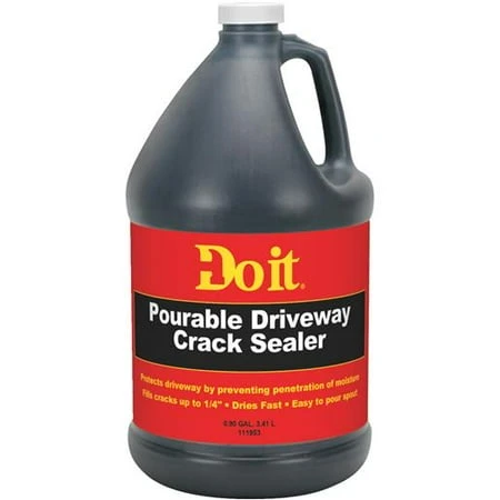 Pourable Driveway Crack Sealer, 0.9 Gallon, Model Di910447
