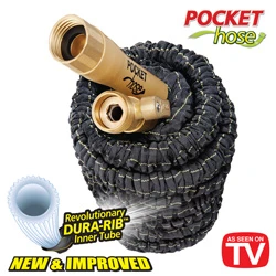 Pocket Hose Top Brass 100 Feet Model 8790-06 By Bulbhead