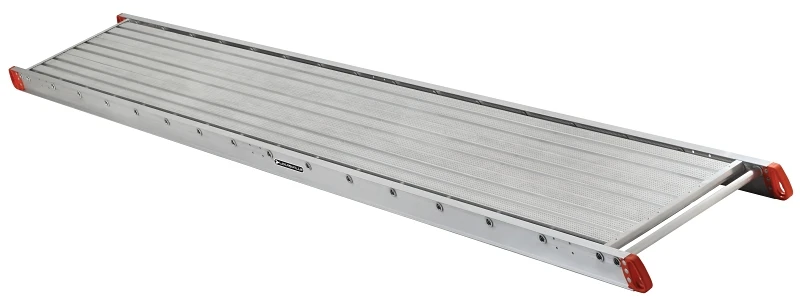 P Series P11216 Aluminum Scaffold Plank, 16 Ft L X 12 In W