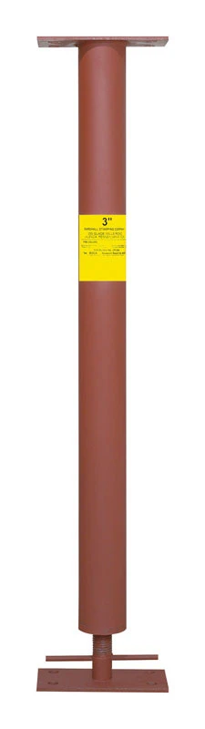 Extend-o-columns 3 In. Diameter X 91 In. Height Adjustable Building Support Column