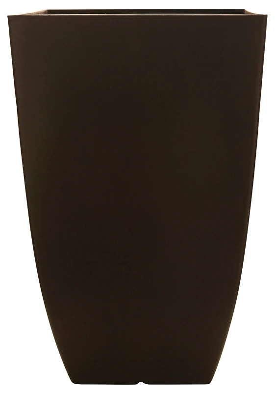 Newland 11.89 In. X 20.75 In. Coffee Resin Square Planter - Durable And Stylish