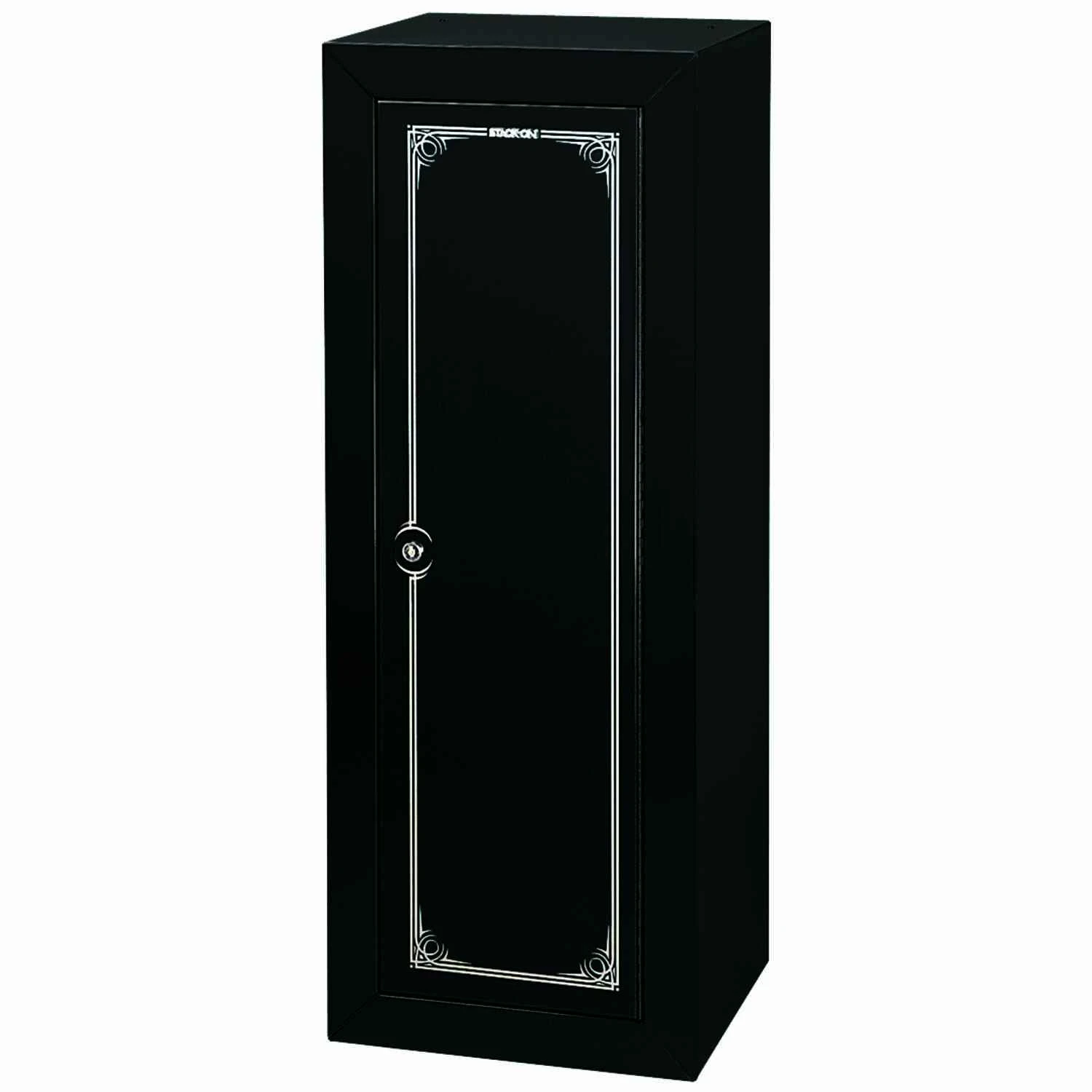 Stack-on 14-gun 10 Cu. Ft. Key Lock Security Cabinet With Removable Shelf