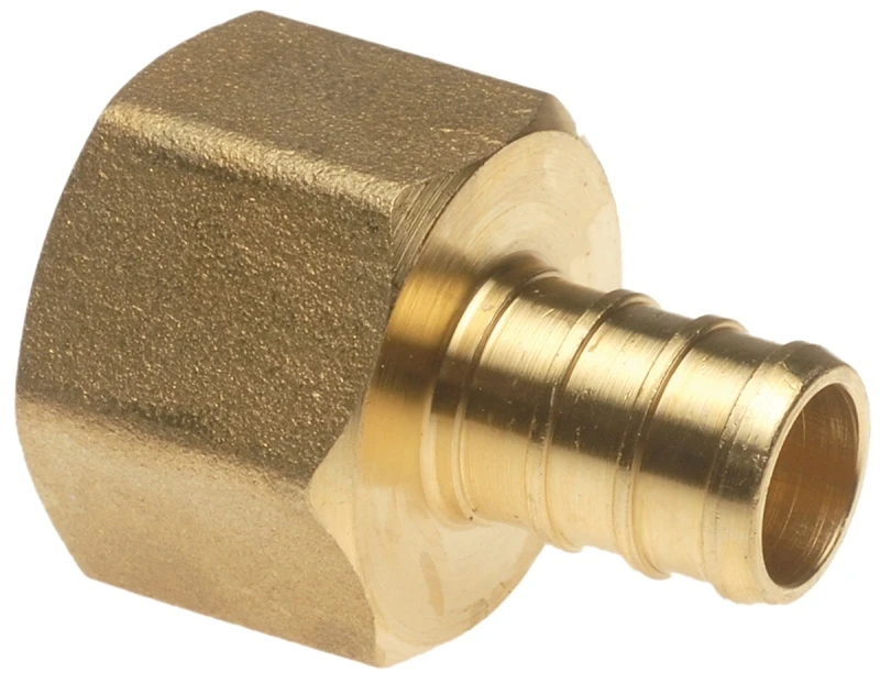 1/2-in Brass Pex Barb X 1/2-in Female Pipe Thread Adapter