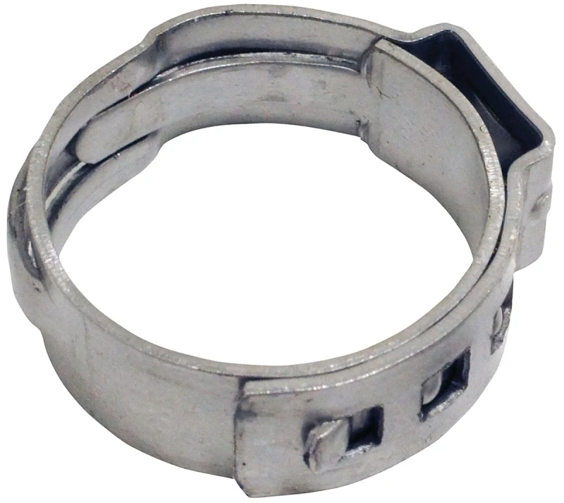 Apollo 25-pack Stainless Steel 1/2 In. Pex Pinch Clamp Crimp Fitting - Model Pxpc1225pk