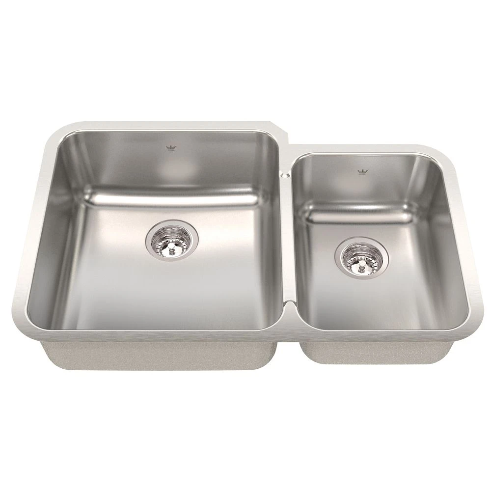Calibre 20 Stainless Steel Undermount Sink 32-7/8 X 21-1/2 X 8 In.