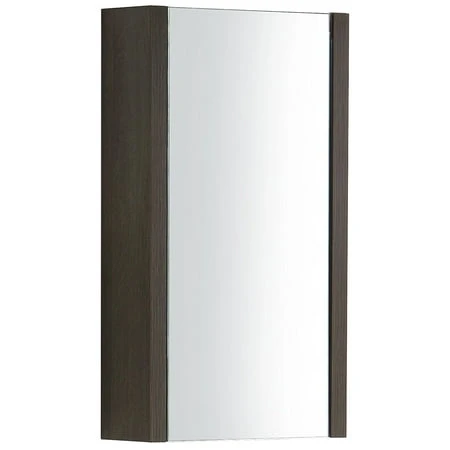 Luxo Marble Relax Mirror Medicine Cabinet, Alamo Oak, 17-3/4 X 6-1/4 X 31-1/2 In.