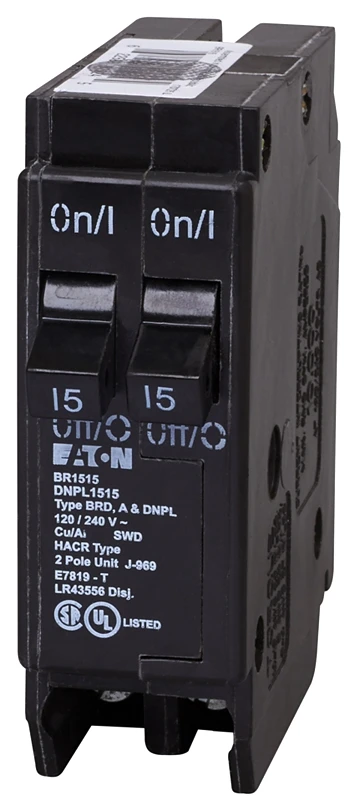 BKR BR 2-1P 15/15A 1"