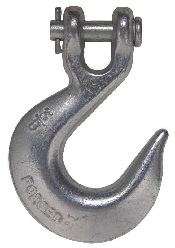 Clev Slip Hook Grade 40 Zinc Coated 5/16 Inch Model 70921