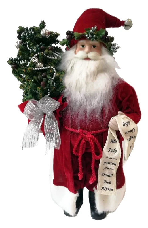 18 Inch Traditional Santa Claus Christmas Figurine Model 22424