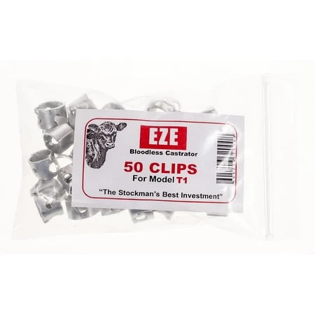 EZE BLOODLESS CAST CLIPS 50CT