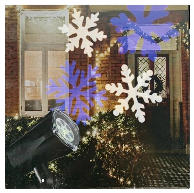 92410 Motion Projector With Led Lamp, 300 Ma, 120 V, Blue/white Light