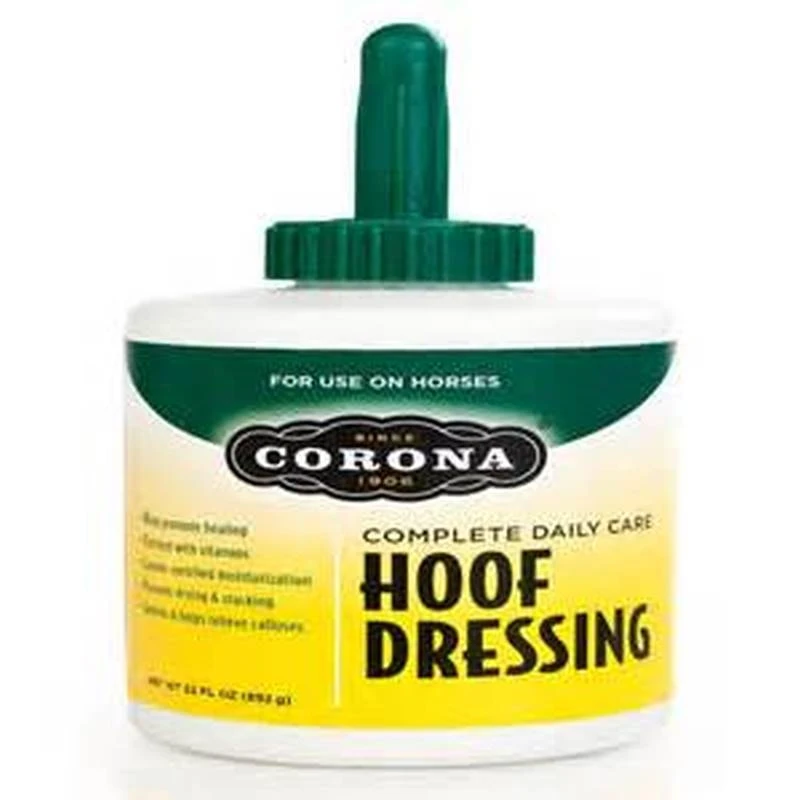 Liquid Hoof Dressing For Horses 32 Oz. With Brush