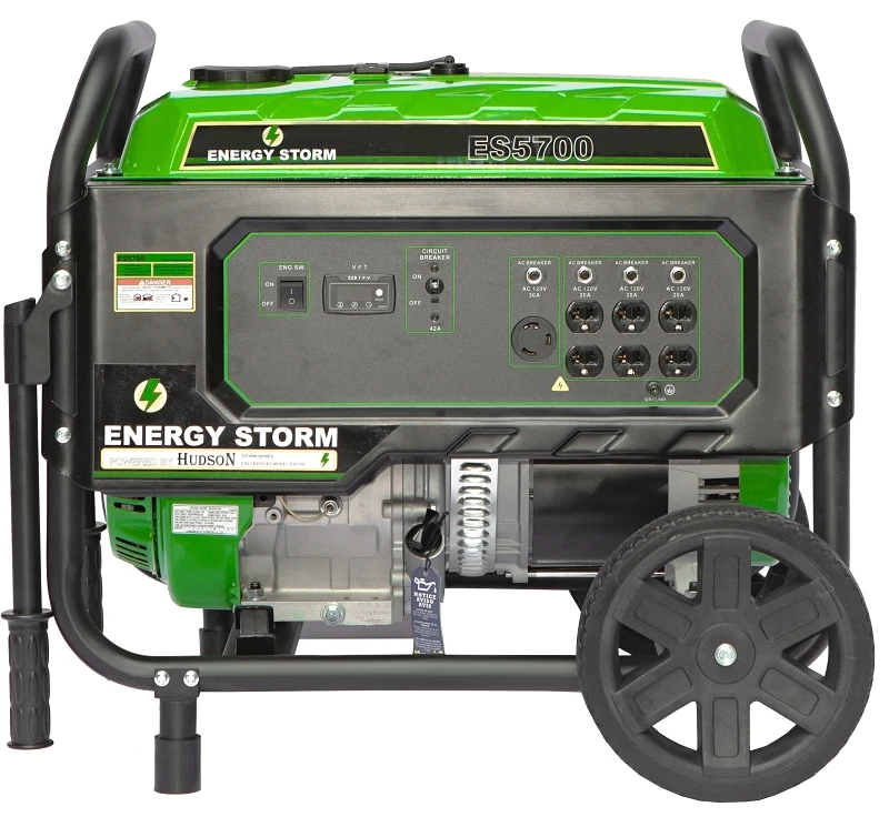 Energy Storm 5,700/5,000-watt Gasoline Powered Portable Generator Es5700