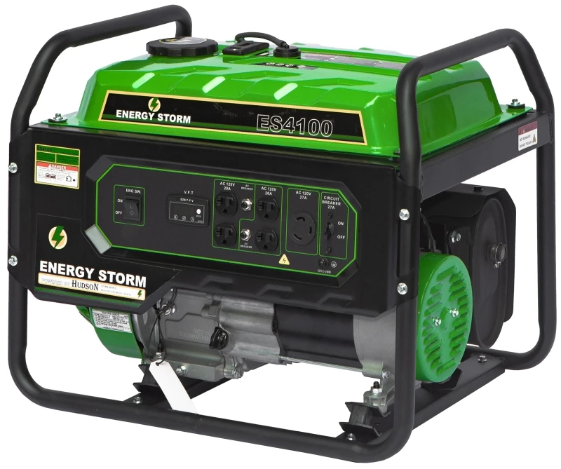 Energy Storm 4,000/3,500-watt Gasoline Powered Portable Generator Es4100