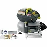 Evolv 3 Gallon Pancake Air Compressor With 2 Inch Brad Nailer And Accessory Kit