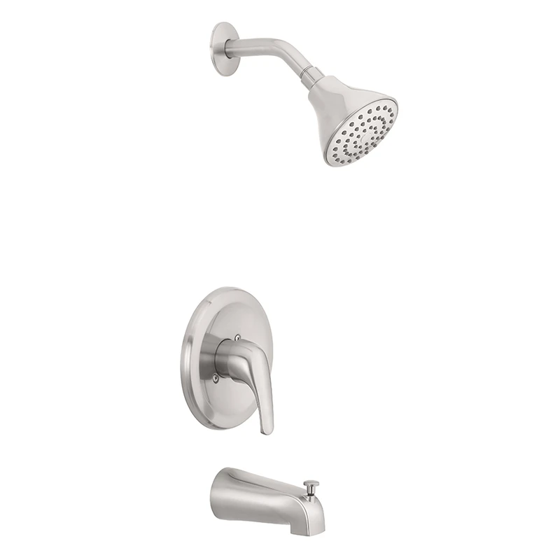 Coastal 1-handle Brushed Nickel Tub And Shower Faucet Model 874x-5004