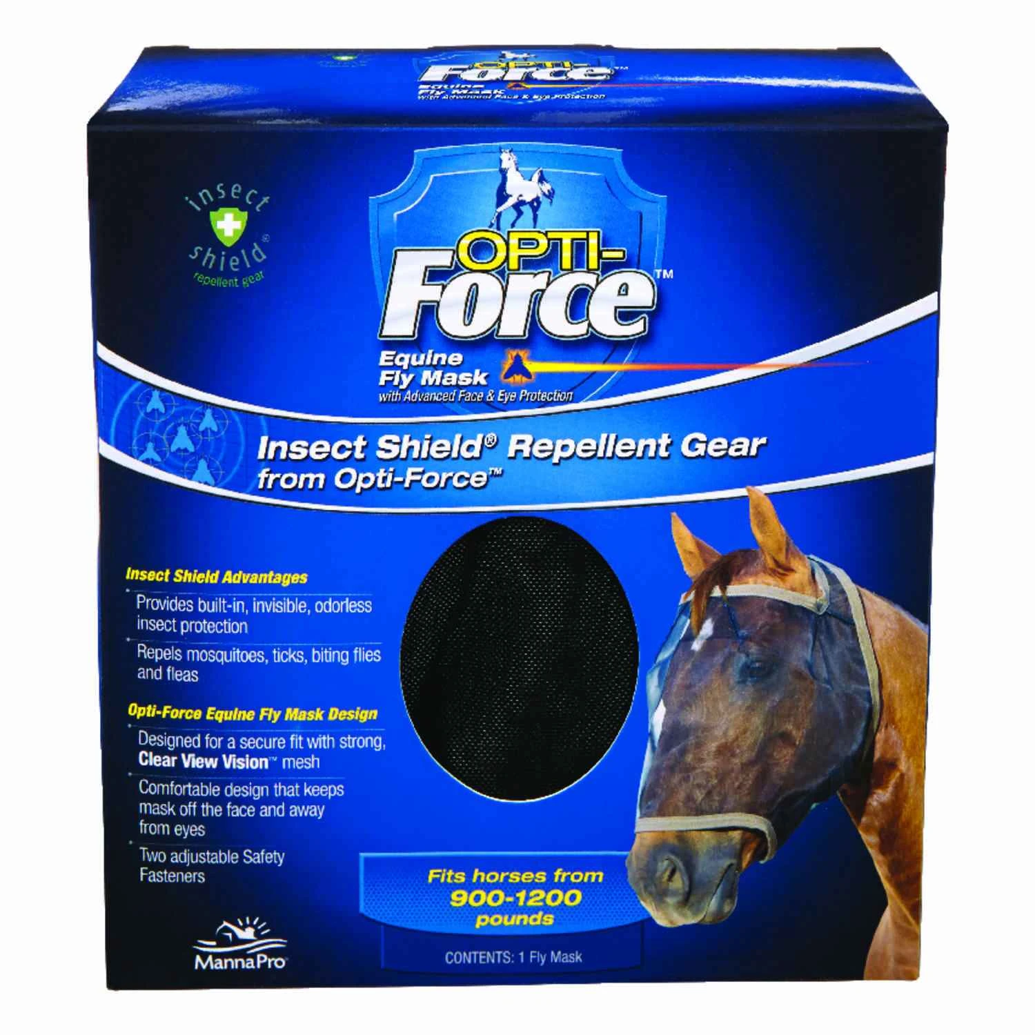 Mesh Horse Fly Mask With Insect Shield Technology - Model 0994489912