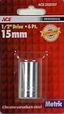 1/2 Drive 15mm 12 Point Metric Socket Model 2022507