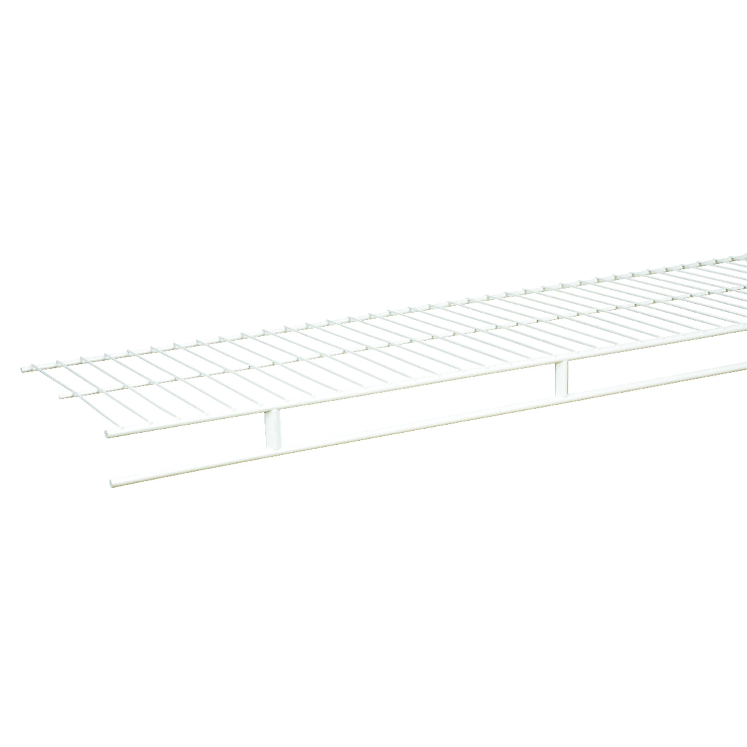 96 In. H X 12 In. W X 1.9 In. L Steel Wardrobe Shelf - Durable Storage Solution