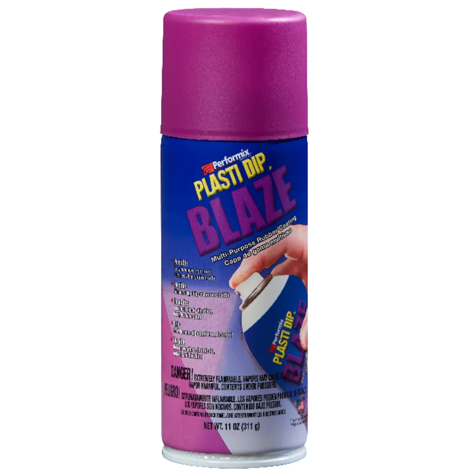 Flat/matte Blaze Purple Multi-purpose Rubber Coating 11 Oz