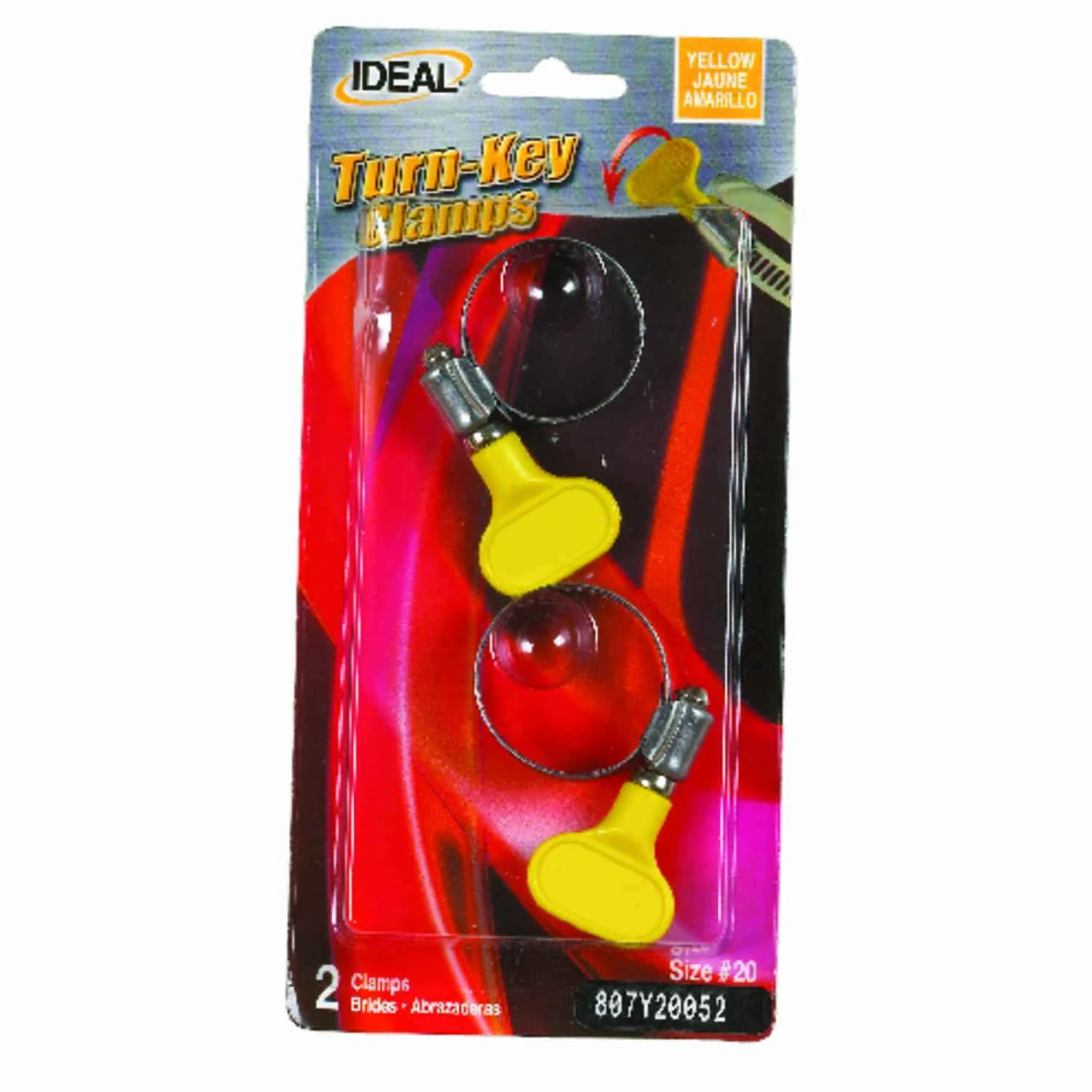 3/4 In. To 1-3/4 In. Stainless Steel Turn Key Hose Clamp Size 20