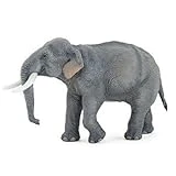 Asian Elephant Figurine Model 50131 - Realistic Toy Figure For Collectors