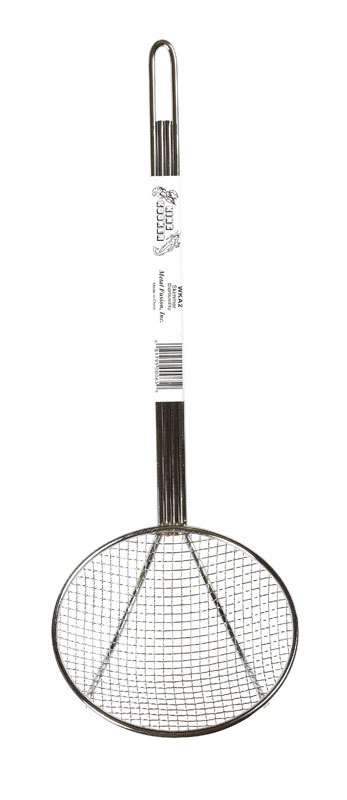 20-inch Heavy-duty Nickel Plated Food Skimmer With 6-inch Bowl