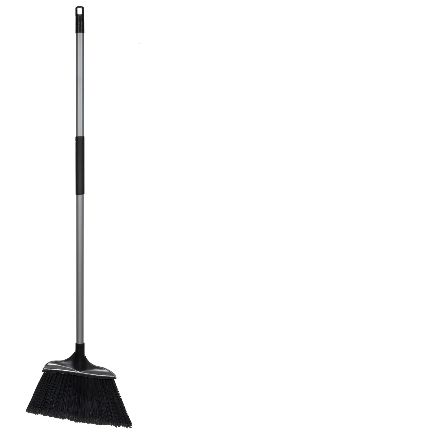 16 In. W X 54 In. L Metal Handle Angle Household Broom With Synthetic Bristles