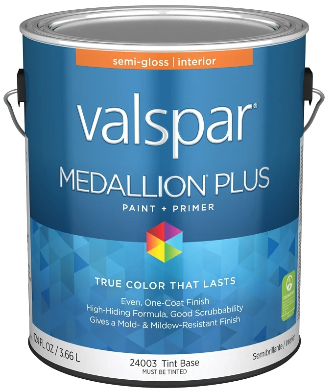Medallion Plus Premium Semi-gloss Interior Paint & Primer, Tint Base, 1 Gallon