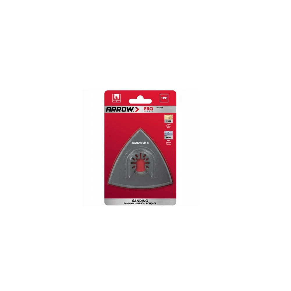 Oscillating Tool Delta Sanding Pad, 3-5/8-In.