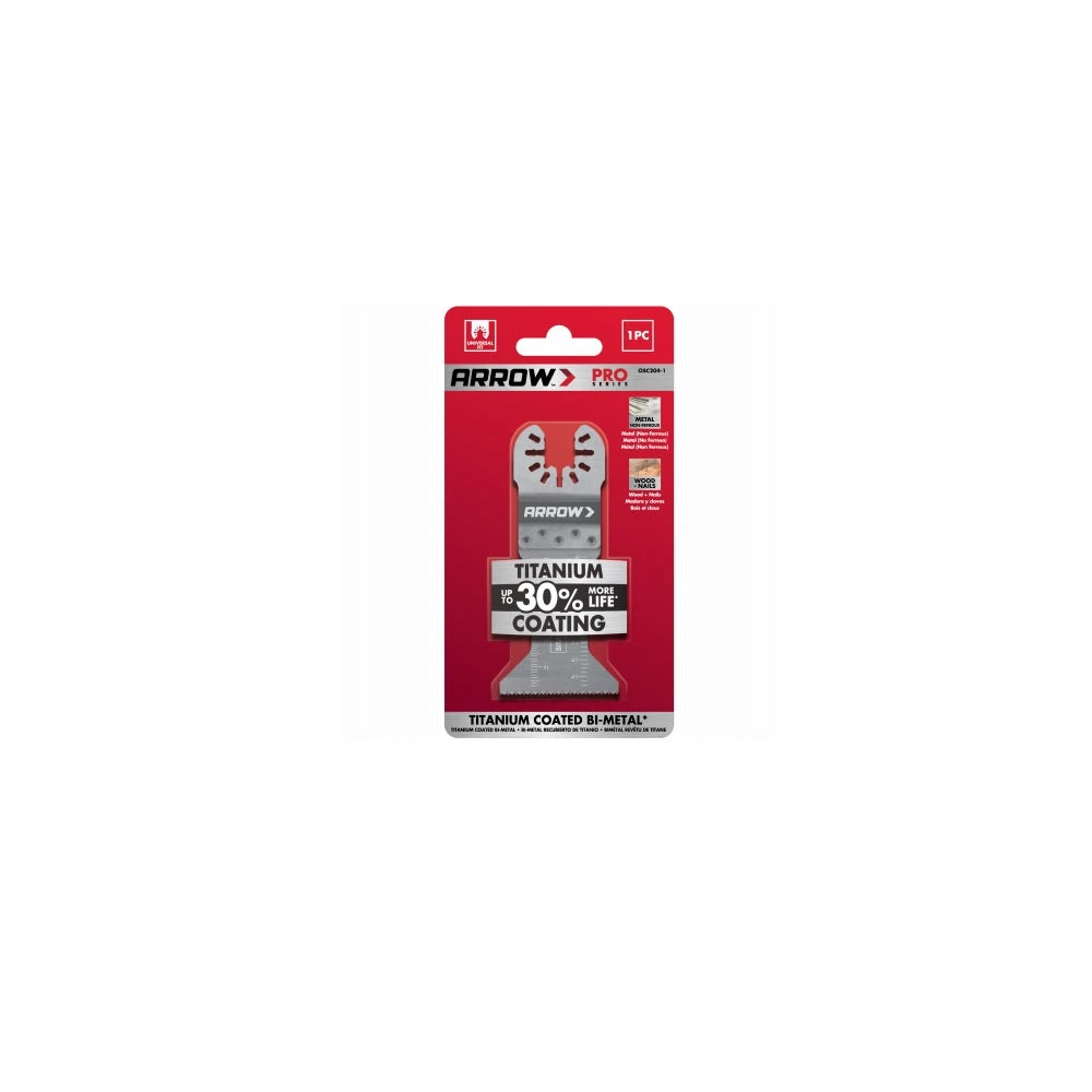 Titanium Metal Oscillating Tool Blade, 1-3/4-In.