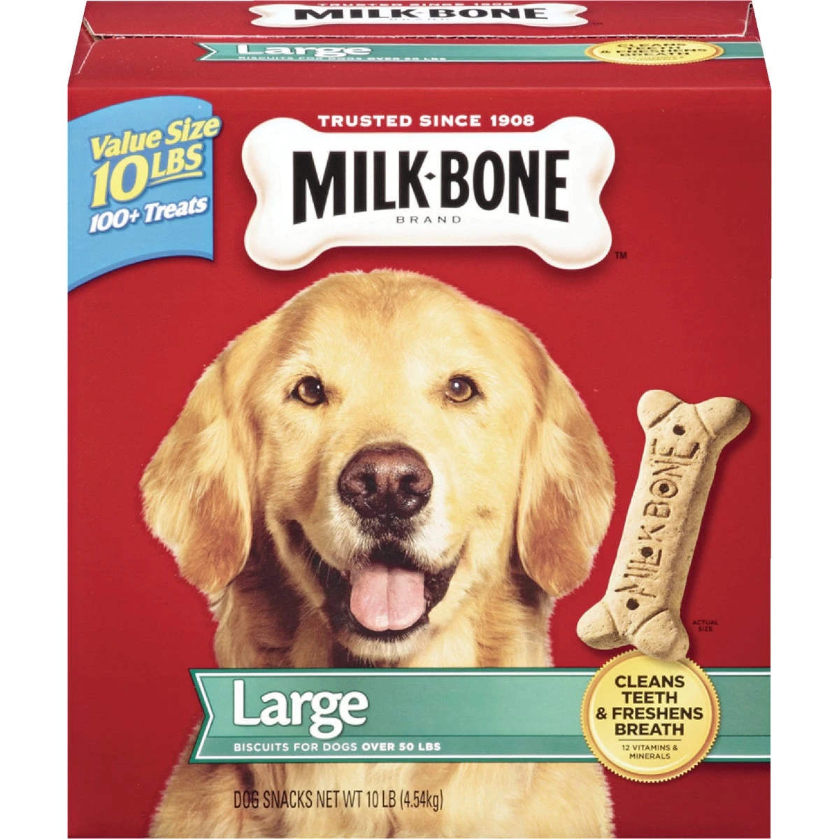Milk Bone Large Dog Treats, 10-pound Biscuit For Dogs