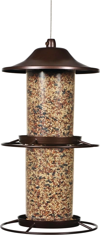 Panorama Bird Feeder, 17 Inch Diameter, Weather-Resistant Design