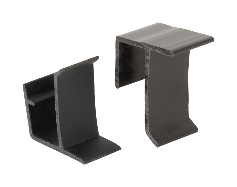 Window Screen Retainer Clips, Black Vinyl, 8-Pk.