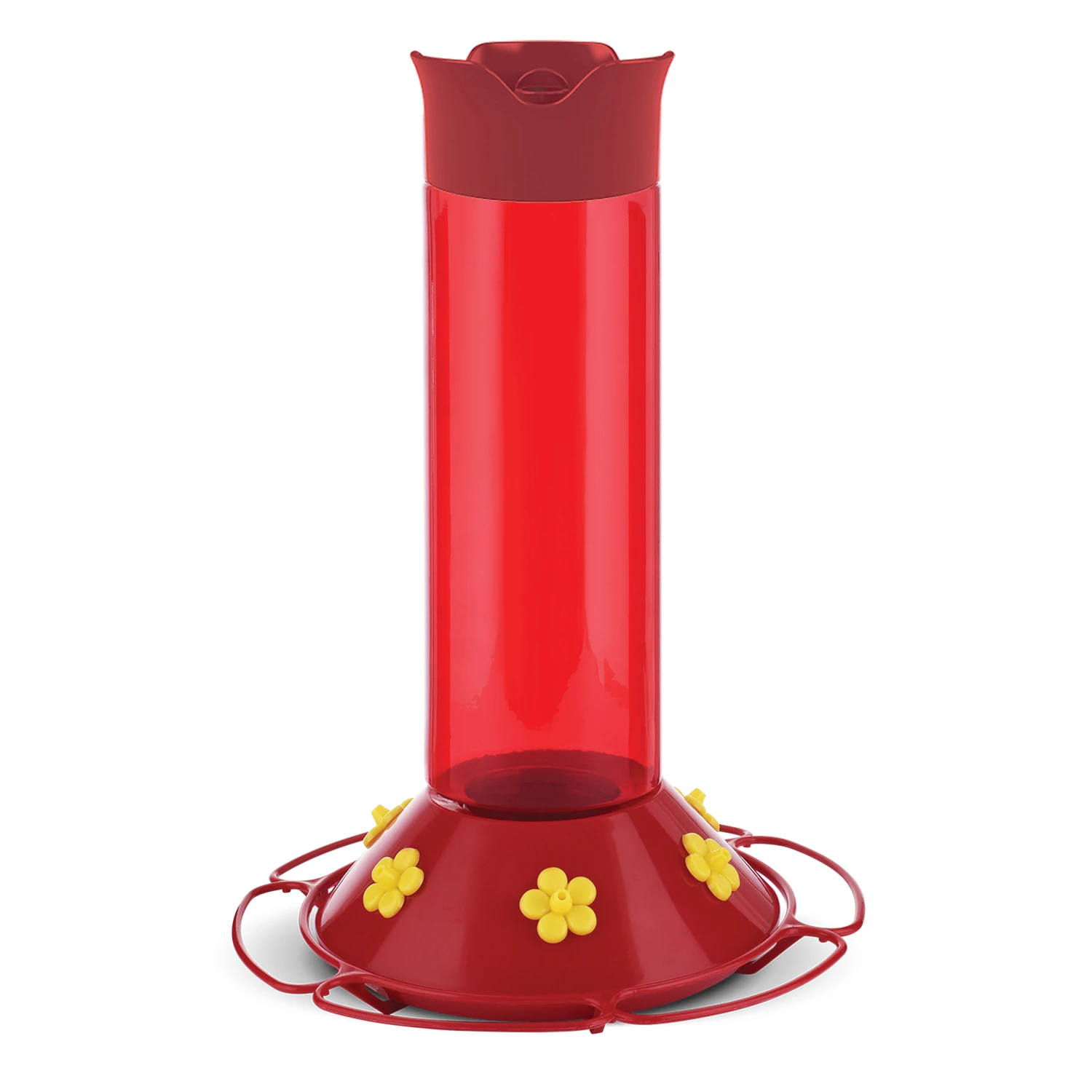 Perky-pet Hummingbird 30 Oz Plastic Nectar Feeder With 6 Ports And Ant Moat