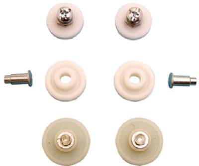 Sliding Screen Door Roller Assortment, 3-Pk.