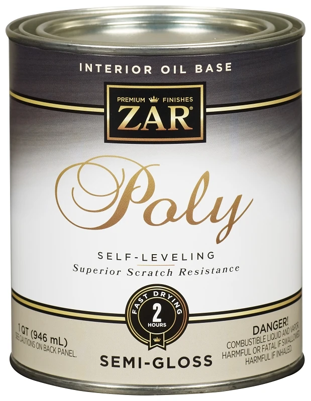 Semi-gloss Clear Oil-based Fast-drying Polyurethane 1 Quart