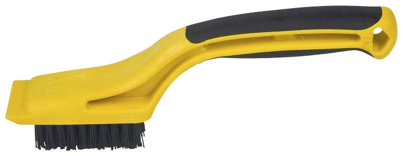 Wide Nylon Bristle Stripping Brush for Heavy-Duty Cleaning and Surface Preparation