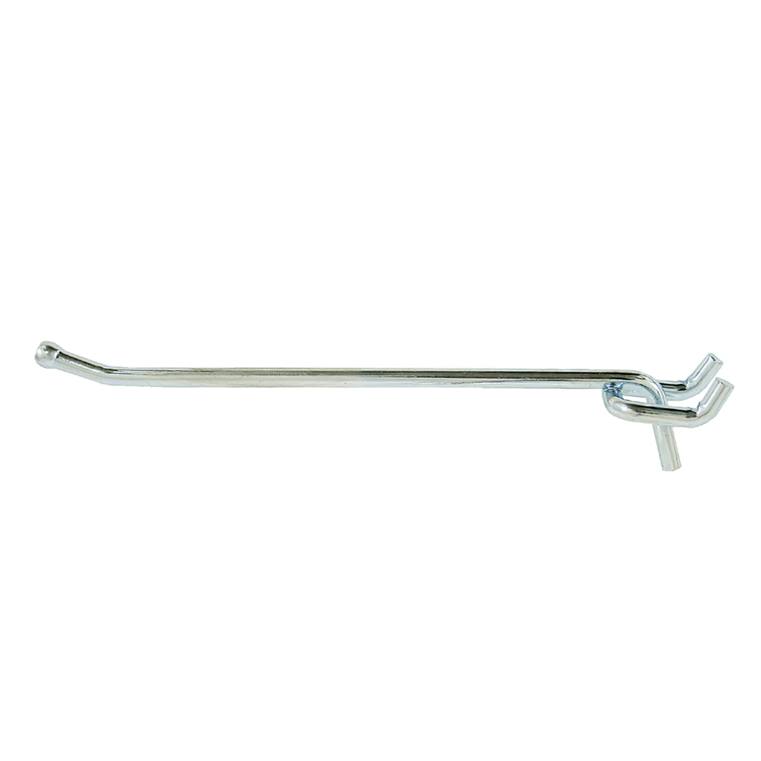 8 In. Heavy-Duty Pegboard Hook, Double-Prong
