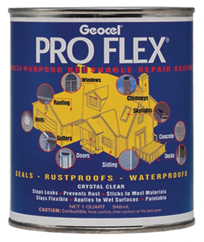 Pro Flex Clear Acrylic Sealant 32 Oz - Multi-purpose, Paintable, Flexible