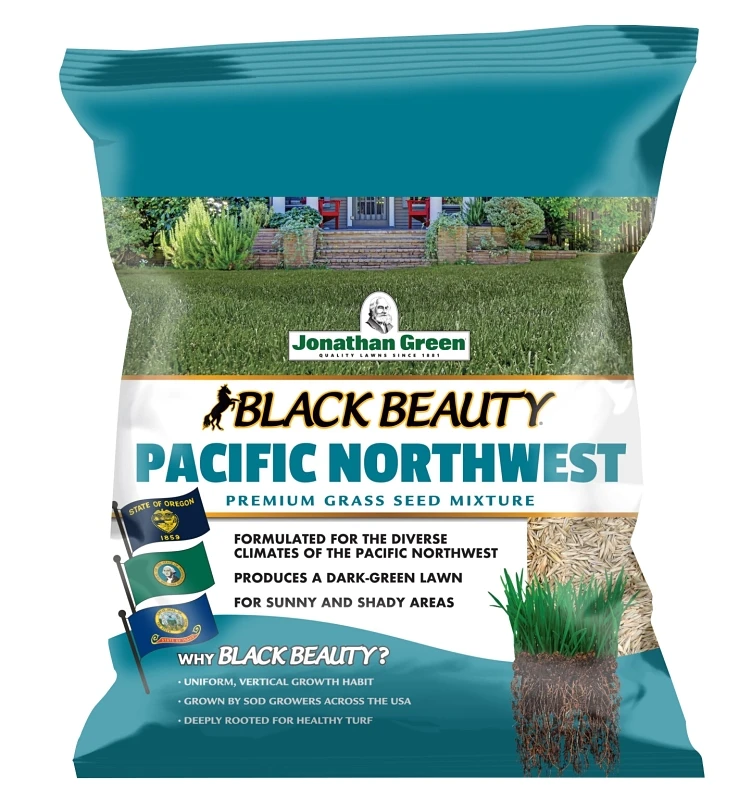 Black Beauty Pacific Northwest 3 Lb. Tall Fescue Grass Seed, 2250 Sq. Ft. Coverage