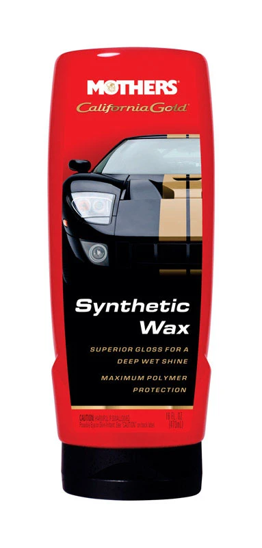 California Gold Liquid Synthetic Auto Wax 16 Oz - Unmatched Shine & Protection