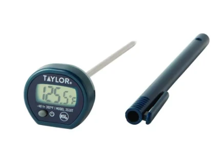 Digital Instant Read Food Thermometer, 4-inch Lcd Display, Model 3516