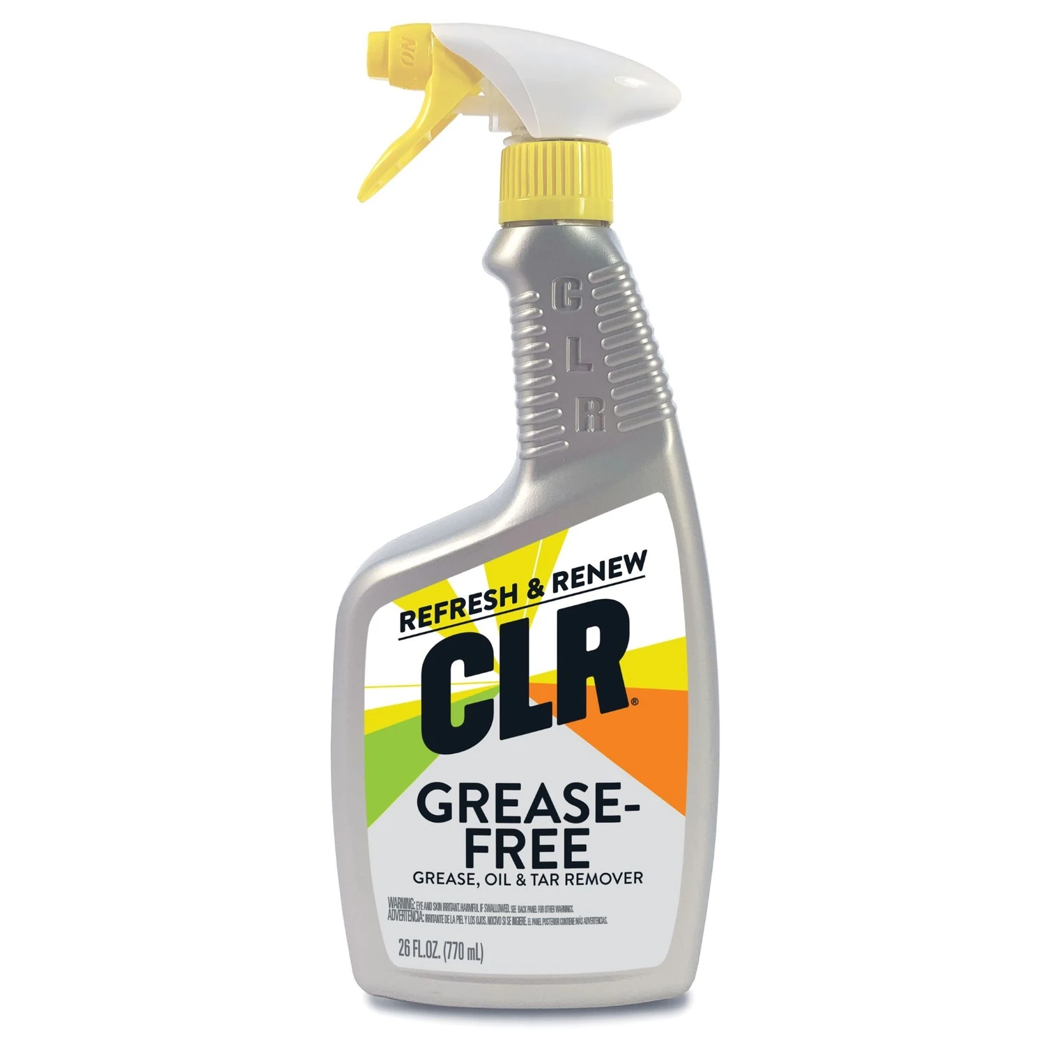 Grease Free Cleaner And Degreaser 26 Oz Spray - Industrial Strength Stain Remover