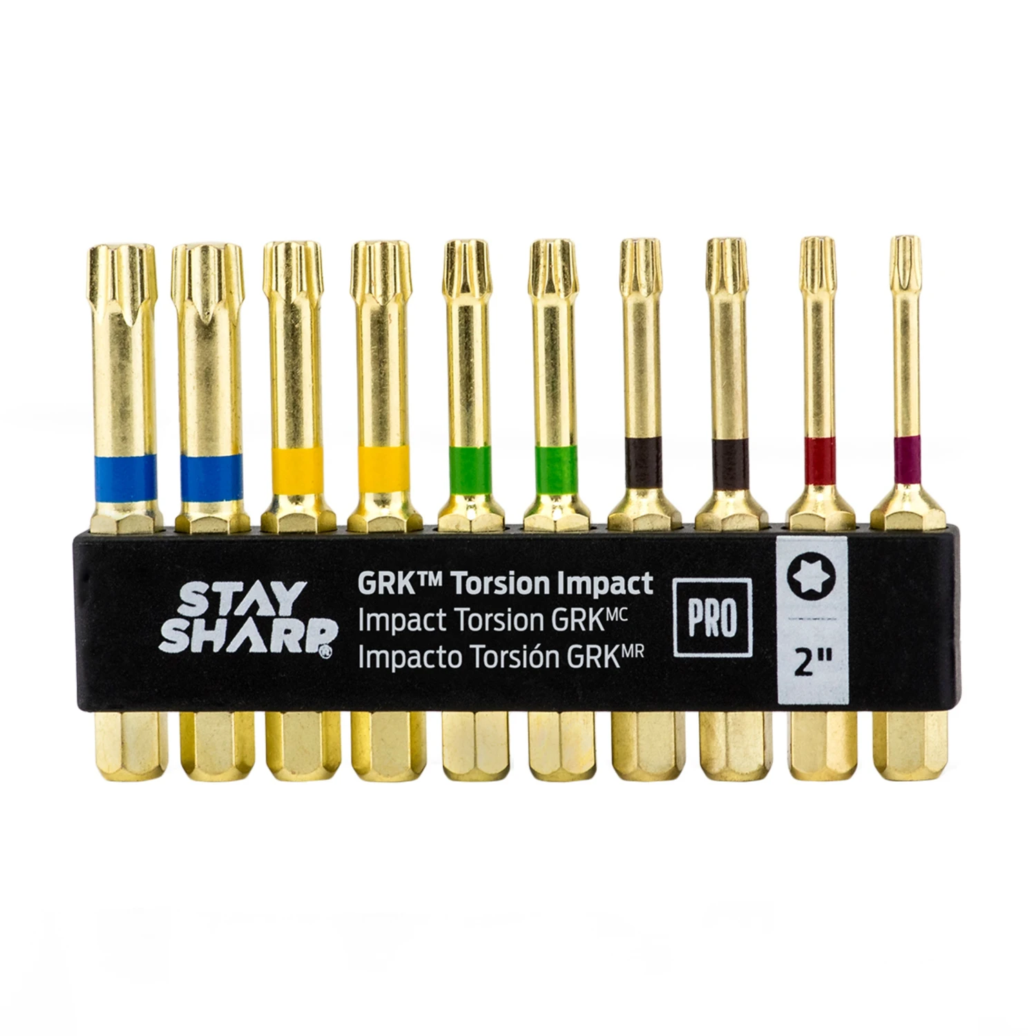 10PC 2GRK BIT CLIP SET