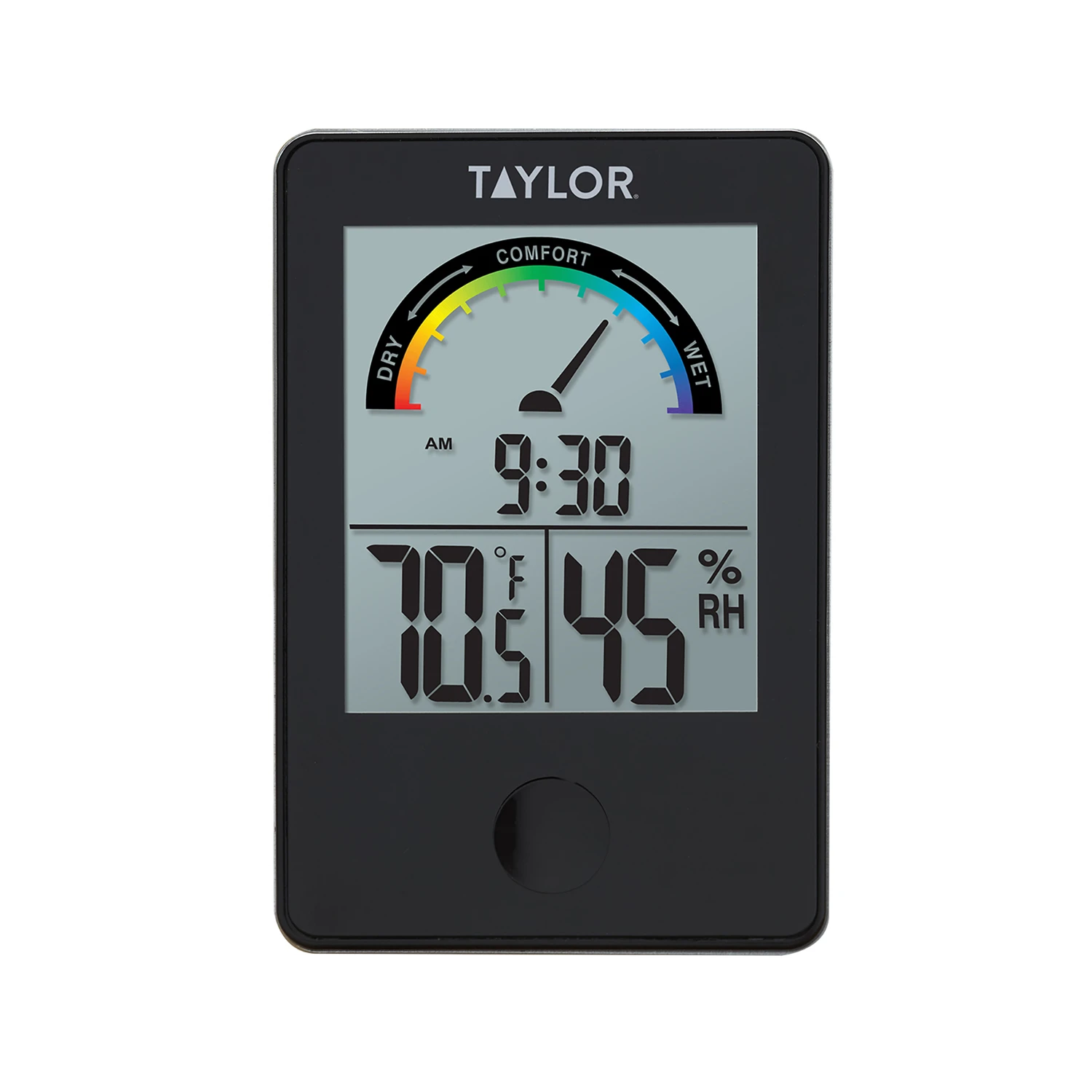 Digital Indoor Thermometer and Comfort Weather Station with Humidity and Temperature Display