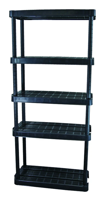 Maxit 72 In. H X 32 In. W X 14 In. D Adjustable Resin Shelving Unit With 5 Shelves