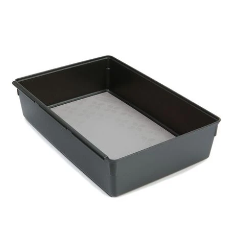 Plastic Drawer Organizer, White, 9 X 6 X 2 Inches