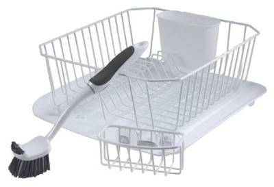 4-piece Sinkware Set In White, Model 1f91-ma-wht
