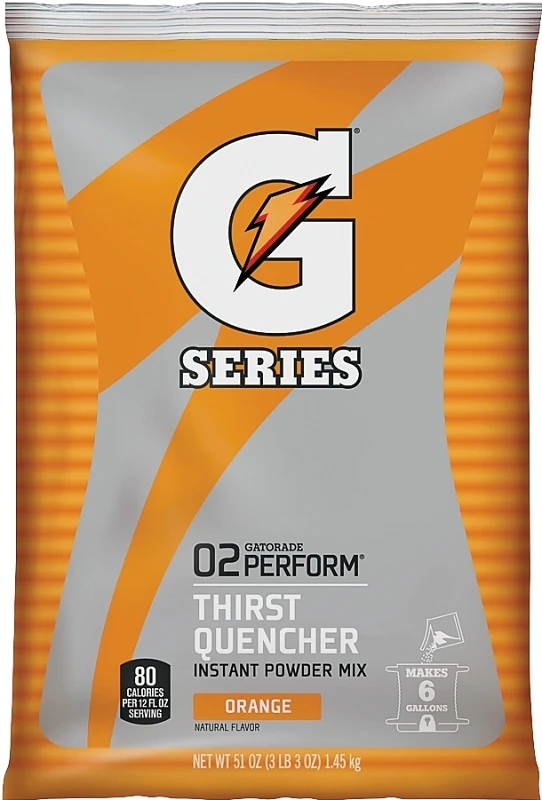 Orange Thirst Quencher Instant Powder Mix 51oz - Makes 6 Gallons